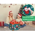 thumbnail image 3 of MYFLOCY Large Christmas Empty Gift Baskets Family Hamper Women Storage Bin Holiday Decor (Snowman Santa Claus), 3 of 7