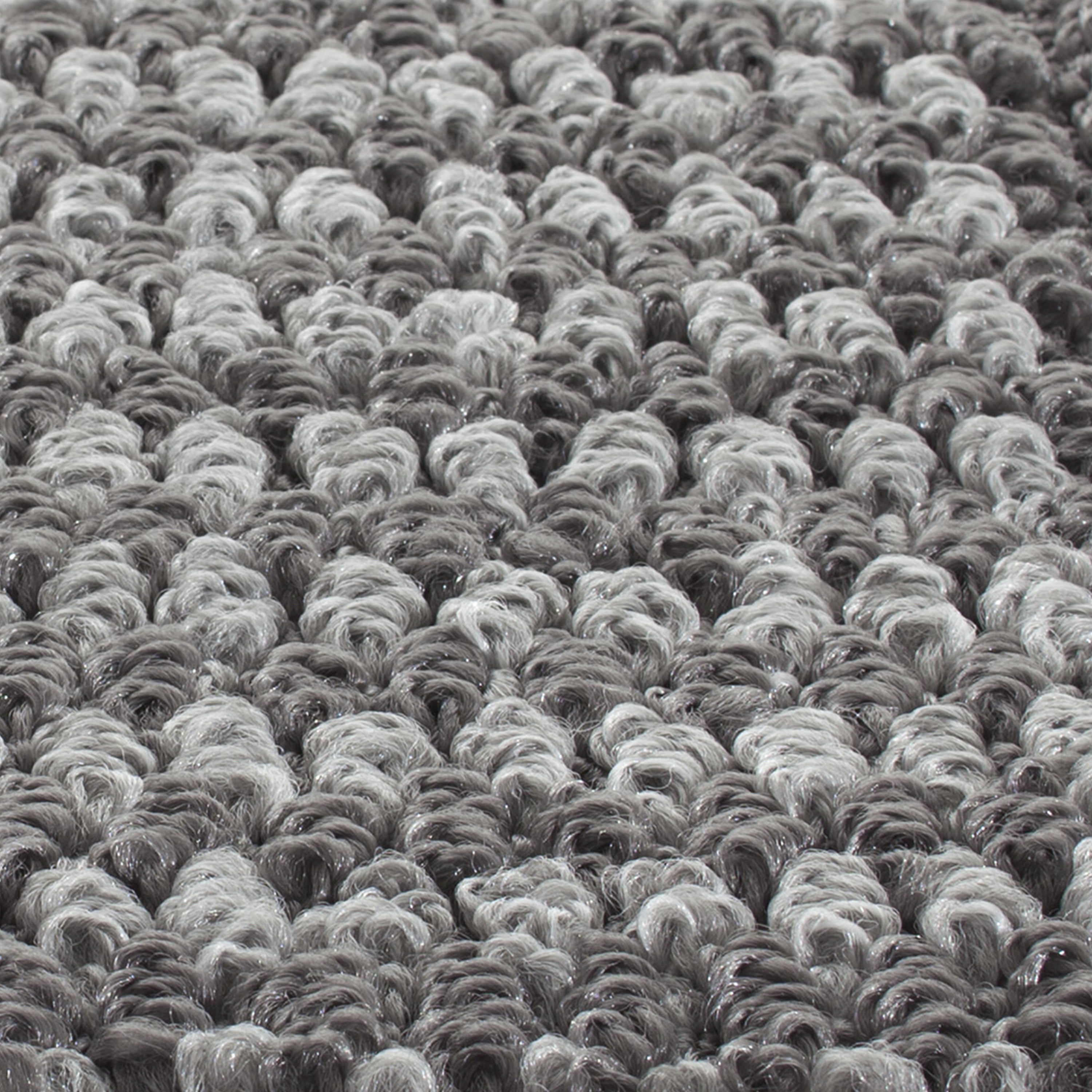 Mainstays Machine Washable Faux Sisal Area Rug, Gray, 1'8" x 2'10"
