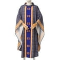 thumbnail image 3 of Priest Celebrant Chasuble Catholic Church Father Mass Vestments Robe, 3 of 6
