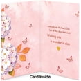 thumbnail image 2 of Happy Mothers Day Card for Mom, Beautiful Floral Mothers Day Gifts from Daughter Son Kids, Elegant Mom Appreciation Card with Heartfelt Message, 2 of 3