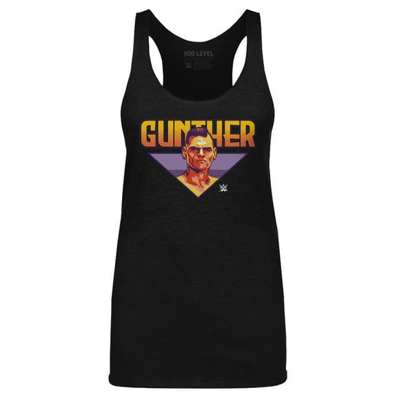 Women's 500 Level Heather Black Gunther Comic Tri-Blend Tank Top