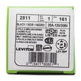 thumbnail image 3 of Leviton 2511 20 Amp, 120/208 Volt 3PY, NEMA L21-20P, 4P, 5W, Locking Plug, Industrial Grade, Grounding - Black-White, 3 of 3