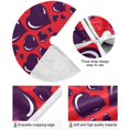thumbnail image 2 of Coolnut Valentine's Day Love Christmas Tree Skirt Home Decoration Large Round Christmas Tree Skirt for Holiday Party Home Christmas Day Ornaments,35.4", 2 of 6