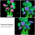 thumbnail image 5 of BEADCEST 1Jgo De Loto De Resina Para Acuario Color Morado Para Pecera Resistente A, 5 of 5