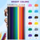 thumbnail image 3 of Lápices de colores Craiiby Soft Core, 144 unidades (paquete de 12), 3 of 7