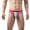 White, variant on TSADFHJI Manmade Underwear Men Male Underpants Knickers Ride Up Briefs Underwear Pant M Red