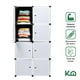 thumbnail image 2 of Armario de Plástico KingsHouse Organizador Portatil Multi Cubos 70x45x143 cm, 2 of 8