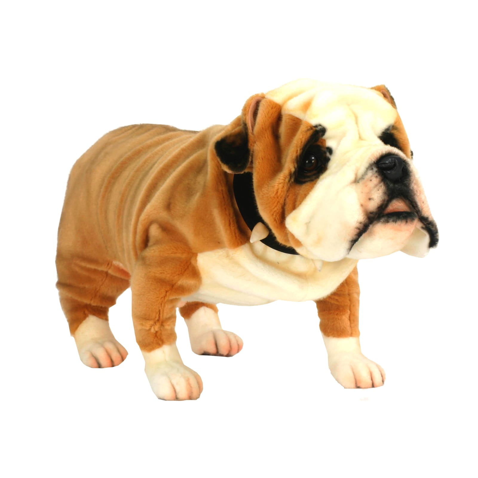 Hansa Standing Beige French Bulldog 6597 Soft Toy Dog Sold by Lincrafts Est 1993 