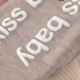 thumbnail image 7 of Sopiago Non-slip Baby Girl Socks With Grips for Newborn Infant Toddler Girls,Soft Ankle Socks Toddler Flowers Design Grip Socks 0-1 Years,Khaki, 7 of 7