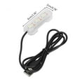 thumbnail image 3 of AOOOWER 2 Inch Convenient Fish for Tank Light White Light Bar Stick Aquarium Accessories Sturdy 1M Line 1m Cable Daily Light, 3 of 11
