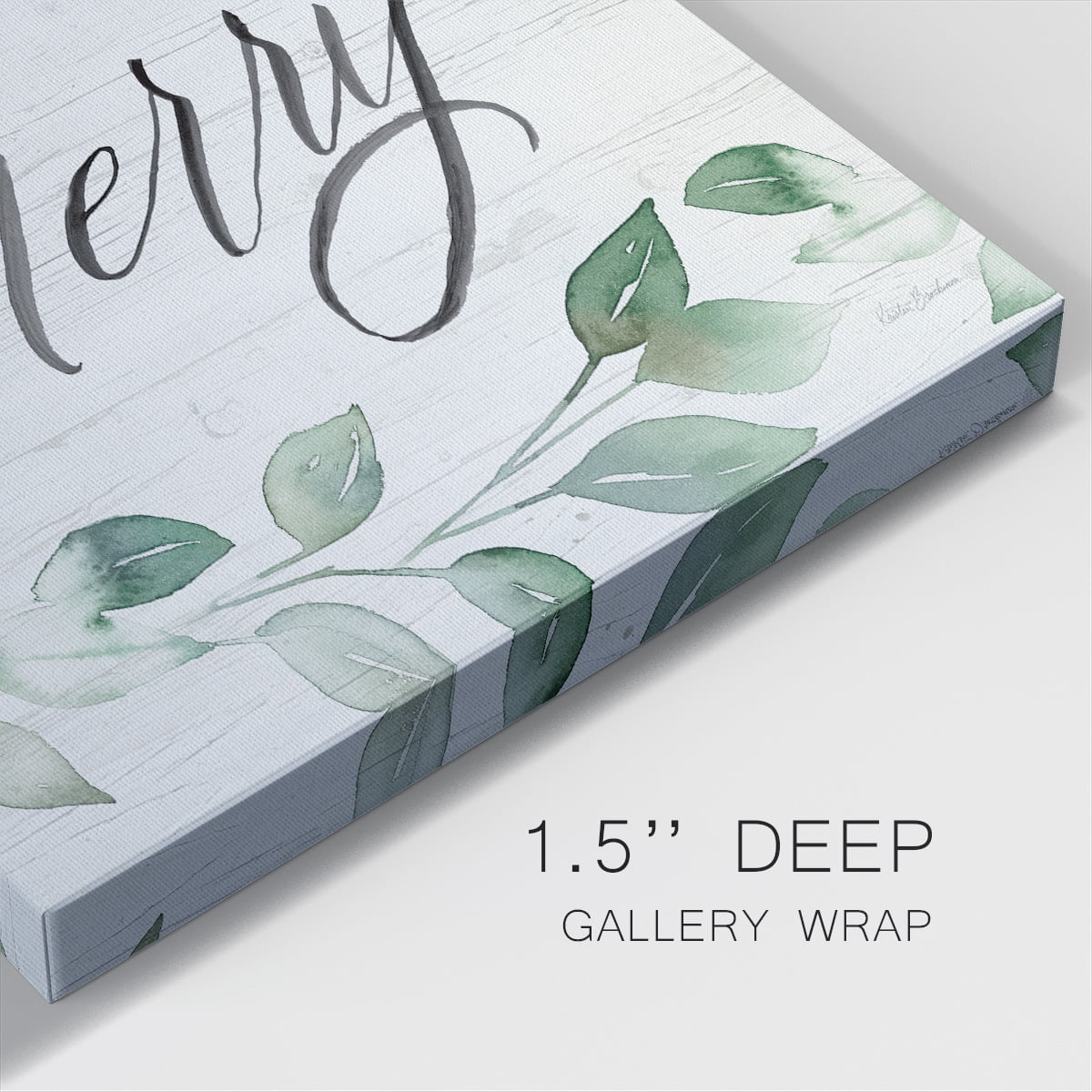 Merry- Gallery Wrapped Canvas