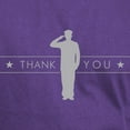 thumbnail image 3 of CafePress - U.S. Navy Thank You Dark T Shirt - Men's Classic Graphic Cotton T-Shirt, 3 of 4