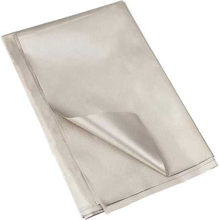 100*138cm Emf Protection Fabric Faraday Fabric Polyester EMI Rf & RFID Shielding Copper Fabric Faraday Cage Protection DIY Enclosure Wireless Shield for WiFi Cell RFID Protection