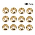 thumbnail image 3 of GOOHOCHY 20Pcs Beads for Handicraft Work Golden Copper for DIY Projects, 3 of 8