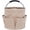 khaki, variant on Garden Tool Organizer Bag 17L Collapsible Tool Bag Foldable Tool Organizer Outdoor Camping Garden Harvest Basket Cleaning Supply Caddy with Handle for Home Bathroom Storage Bath Wash Bag