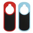 thumbnail image 2 of 2 Pcs Ne Dérangent Pas la Porte Accrochant Signe Double Panneau de Message (Rouge et Bleu), 2 of 9
