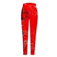 thumbnail image 5 of qkdmdw Women's Halloween Ghost Printed Leggings Funny Graphic Plus Size Ankle Tights High Waist Elastic Pants S-2Xl, 5 of 7
