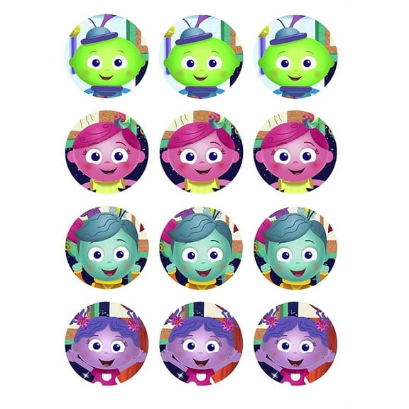 Creative Galaxy Edible Frosting Cupcake Image Cake Decoration ABPID14775