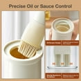 thumbnail image 5 of Oil Dispenser Bottle With Heat Brush Glass Oil Dispenser For Kitchen Cooking Container Featuring Silicone Basting Brush For BBQ Vinegar Frying Grill, 5 of 8