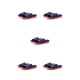 thumbnail image 3 of Sonducket Zapatillas de baño Hombres Mujeres Zapatos de baño Zapatillas de playa Transpirable Suela blanda Sandalias de masaje Interior Azul / Type2 NO2, 3 of 6