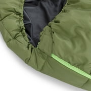 Ozark Trail 50F Compact Mummy Adult Sleeping Bag - Green (88.6 x 31.5)