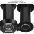thumbnail image 3 of Raindrops Store Door Viewer Zinc Alloy Door Viewer Black 1Set 1.8x1.1x1.1in, 3 of 8