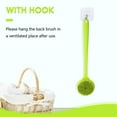 thumbnail image 4 of PINGKO Silicone Back Scrubber for Shower Bath Body Brush with Long Handle, BPA-Free, Hypoallergenic, Eco-Friendly for All Skin Back Cleaning Wash for Men Women(Green), 4 of 10