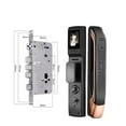 thumbnail image 1 of Door Lock, Digital Password Electronic Locks APP Remote Control Unlock Automatic Fingerprint Smart Door Lock With Camera ,Easy to Install, 1 of 7