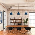 thumbnail image 2 of RDBC10-NB Millennium Lighting R Series - 1 Light Cord Hung Deep Bowl Pendant-11 Inch Tall and 10 Inch Wide-Navy Blue Finish    -Traditional, 2 of 3