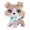 #67, variant on Mini Pet Toy Dog Collie #58 Paw Up,with Plastic Collar Accessories,Collectible Mini Toy Figurines