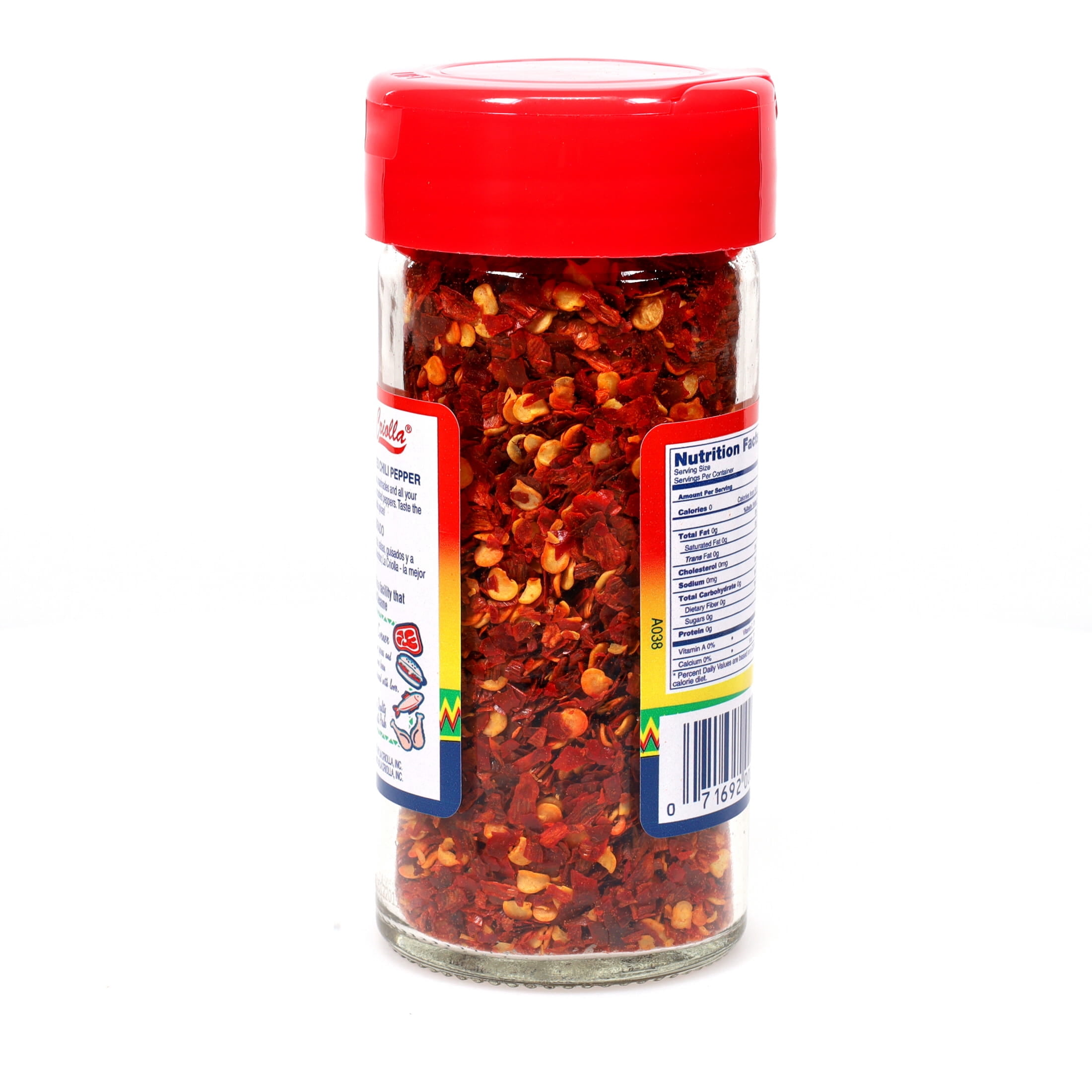 La Criolla Red Crushed Chili Pepper, 16 oz