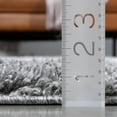 thumbnail image 3 of Well Woven Elle Basics | Emerson Shag Grey | Textured Area Rug 6x9 (6'7" x 9'6"), 3 of 9