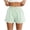Green, variant on Kinrui Women's Plaid Ruffle Lounge Shorts Elastic High Waist Pajamas Boxer Shorts Green XL