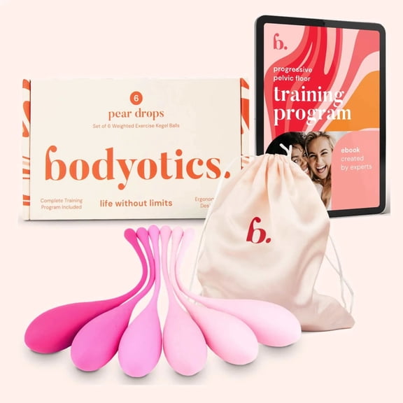 Bodyotics Kegel Balls – Pelvic Wellness Weights (6pcs)