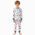 thumbnail image 3 of KPOPLK Pajamas for Boys Space Graphic Print 2-Piece PJs Long Sleeve Sets Sleepwear 2-8Years,Size 2-3 Years, 3 of 9