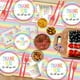 thumbnail image 4 of Juego de Platos y Servilletas de Decoración de Fiesta Agradecimiento con Tazas Desechables, Tenedore, 4 of 6