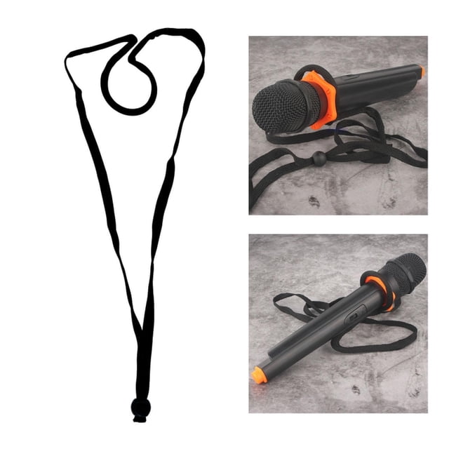 Holder del micrófono de cuello , aparato ortopédico, portátiles, accesorios, con collar de collar ajustable soporte de micrófono inalámbrico