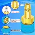 thumbnail image 4 of R1234yf to R134a Adapter, 1234yf to 134a Adapter Kit, R1234yf to R134a Conversion Adapters, High/Low Pressure Side R134a Adapter Convert to R1234yf, for Car Air-Conditioning R1234yf System Charging, 4 of 7