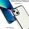 thumbnail image 4 of Allytech Magnetic Case for iPhone 13 with Foldable Kickstand,【Compatible Magsafe】Ultra Slim Retro PU Leather Camera Screen Protection Shockproof Anti-Drop Back Case for Women Men - White, 4 of 8