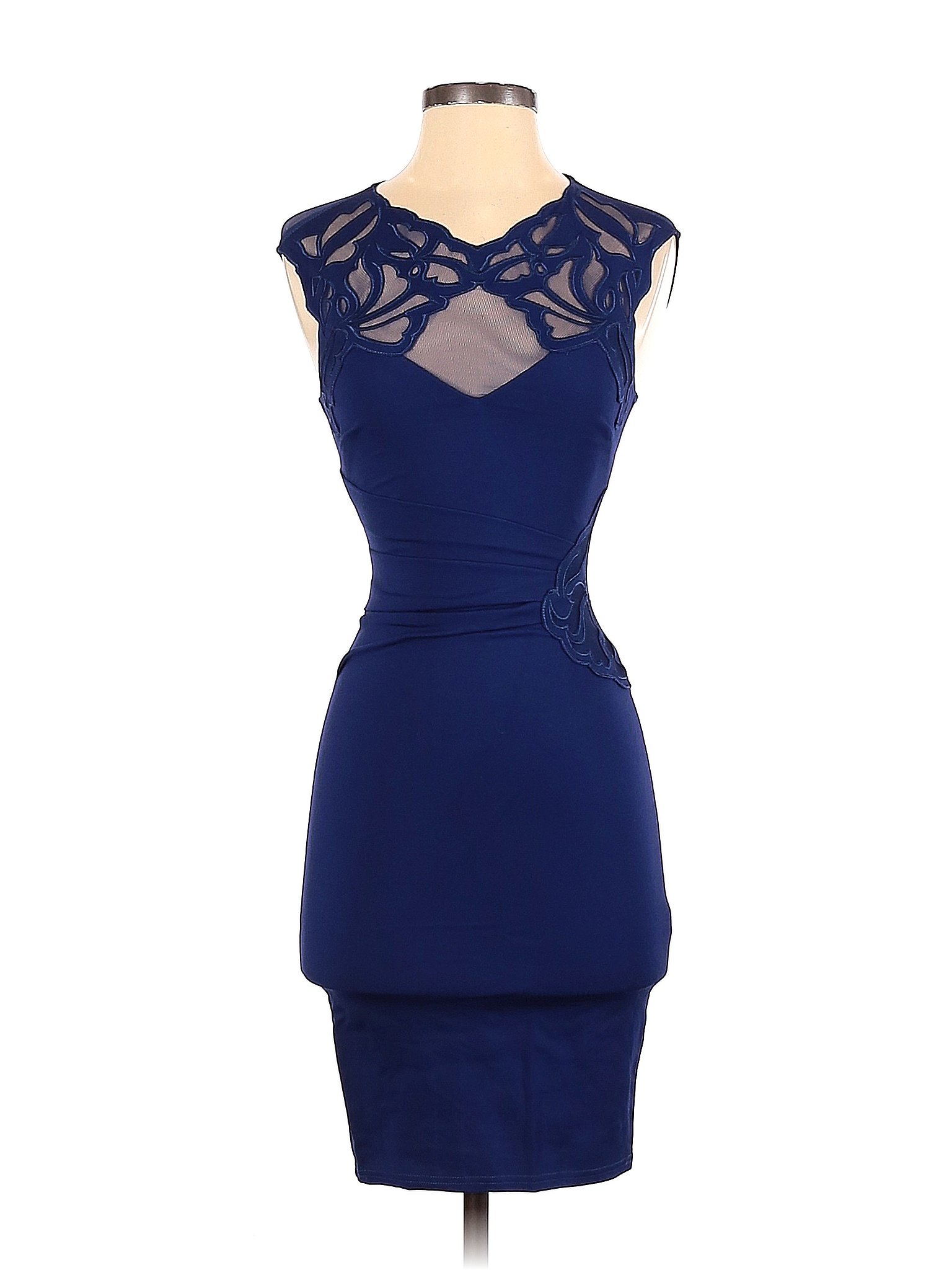 Robe Femme Noire Et Rose Lipsy Taille 10 - Occasion En Très Bon état