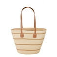 thumbnail image 3 of Woven Shoulder Bag Stylish Straw Tote Handbag for Women Lightweight Beach Purse Everyday, 3 of 3