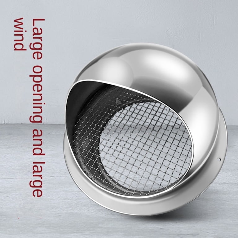 Durable Vent Outlet Cover Air Circulation Prevent Pest Range Hood Ducting  Ventilation Grilles Vents Waterproof Cap Exterior Wall Air Vent 170MM -  Walmart.com