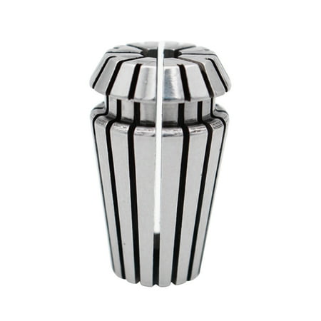 

ER16-10 Spring Collet Chuck Collet Accuracy for CNC Milling Lathe Tool Boring Milling Engraving Spindle Machine (Silver)