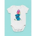thumbnail image 3 of Elephant With Balloons Bodysuit Infant -Image by Shutterstock,  24 Months, 3 of 4