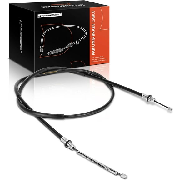 A-Premium Parking Brake Cable Assembly Compatible with Ford and Mazda Models: Ranger 1998-2002, B2300, B2500, B3000, B4000 - Replace# 1F6044410, 1L5Z2A635CB