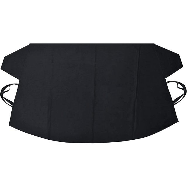 RV Cubierta para parabrisas de automóvil para hielo y nieve - Cubierta de parabrisas de tela Oxford 600D mejorada para todo tipo de clima - Cubierta impermeable para parabrisas de automóvil - XL (74"