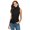 Black, variant on Mixpiju Womens Summer Sleeveless Blouse Shirts, Solid Slim Fit Casual Sleeveless Turtleneck Pullover Blouse Tops for Women Black L