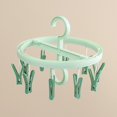 thumbnail image 2 of Foldable Hanger with Clips Non-slip Laundry Hangers for Household Accessories(3#), 2 of 10