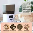 thumbnail image 2 of TATAVR Automatic Cat Feeder, WiFi Automatic Dog Feeder with 5L Large Food Storage Container, Cat Food Dispenser for Multiple Pets, Detachable for Easy Clean, 2 of 6