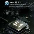 thumbnail image 2 of Redempat Single DIN 5 Inch 5.1 Car Stereo Sound MP5 Player RCA Output 87.5- Radio Mirror Link, 2 of 6